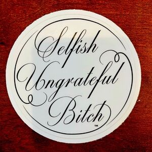 Pack of 4 Vinyl Decal